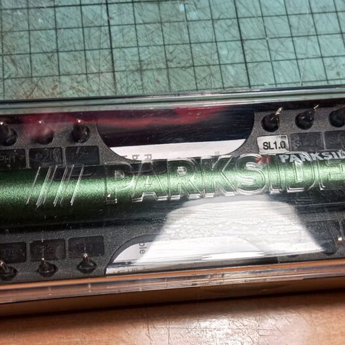 Parkside electric precision screwdriver with 20 bits like new