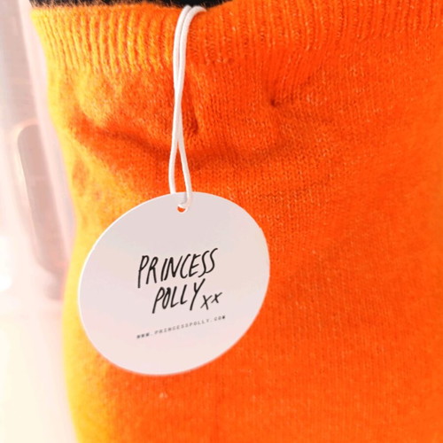 Mini dress Princess Polly new, orange, size M/L
