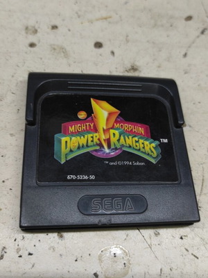 Power Rangers Sega Game Gear παιχνίδι μεταχειρισμένο
