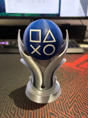PlayStation 5 trophy set new, 4 pieces