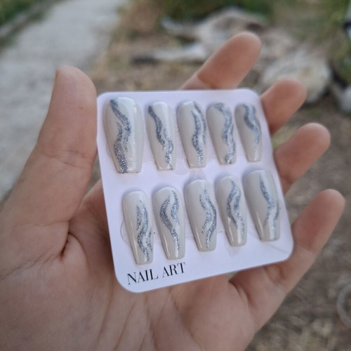 Press On Nails New Set With Application Tools