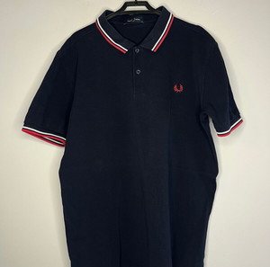 Fred Perry Twin Tipped Polo T-Shirt Ανδρικό Τένις Μπλουζάκι