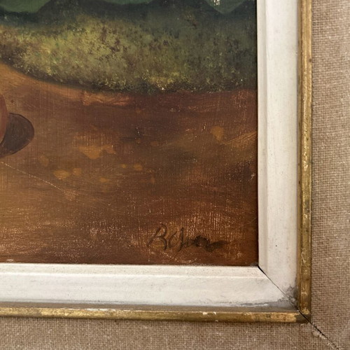 Still life oil painting like new