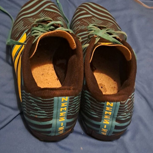 Adidas Nemesis football shoes blue-black like new