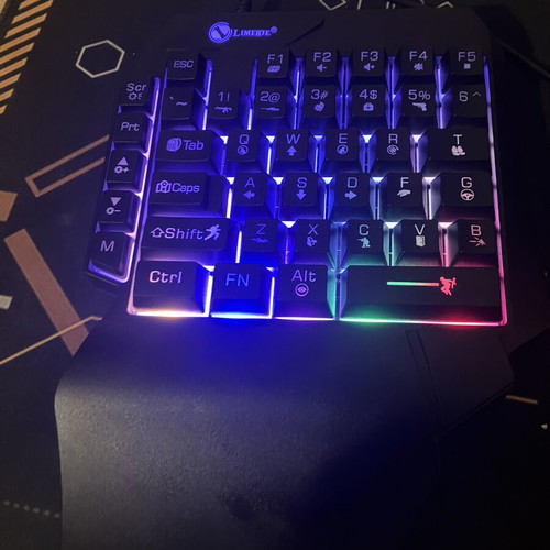Gaming GK103S RGB one-handed keyboard for PC and mobile, new