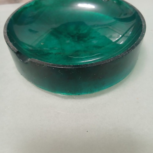 Ashtrays with liquid resin glass new