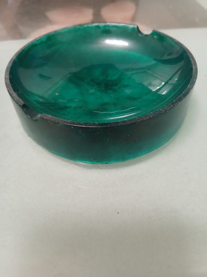 Ashtrays with liquid resin glass new