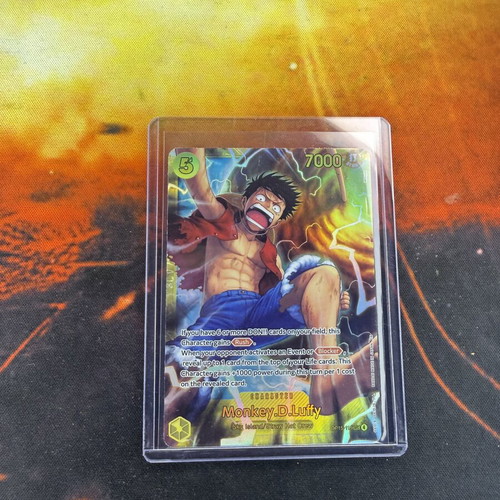 One Piece TCG Monkey.D.Luffy OP15-119 card new