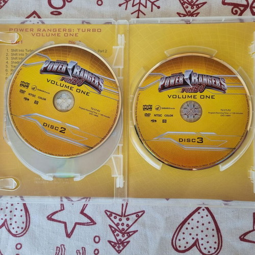 Power Rangers Turbo The Complete Season DVD like new