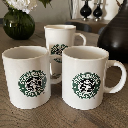 Starbucks mugs, set of 3, very large