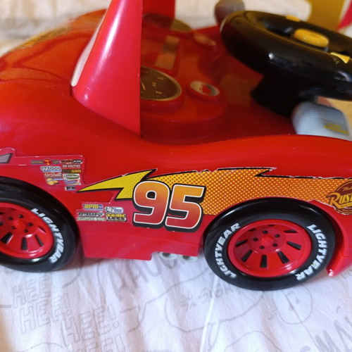 Toy used, not working with worn cable