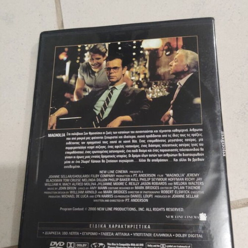 Magnolia DVD used, foreign cinema with subtitles
