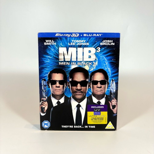 Men In Black 3 Blu-ray 3D like new with English subtitles