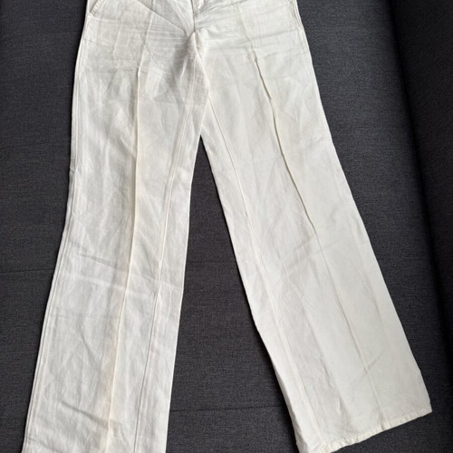 Guess by Marciano linen pants like new, size L, white