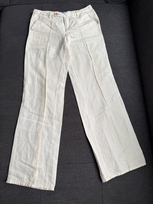 Guess by Marciano linen pants like new, size L, white
