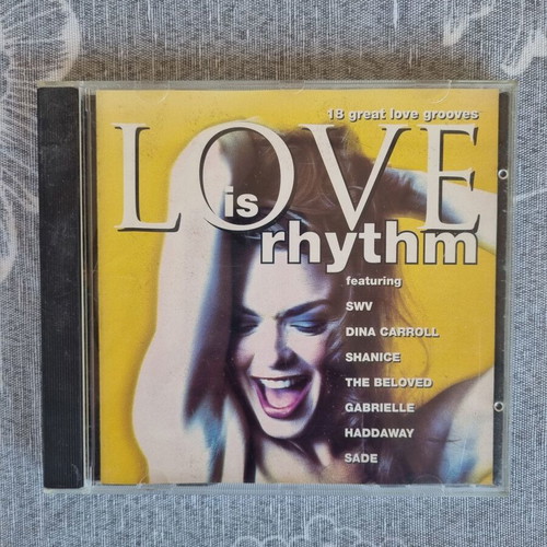 Love Is Rhythm CD like new, classic 90s love grooves