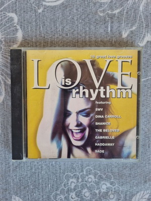 Love Is Rhythm CD like new, classic 90s love grooves