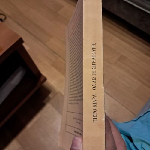 Tha Do Ti Singapouri? Novel like new, Greek