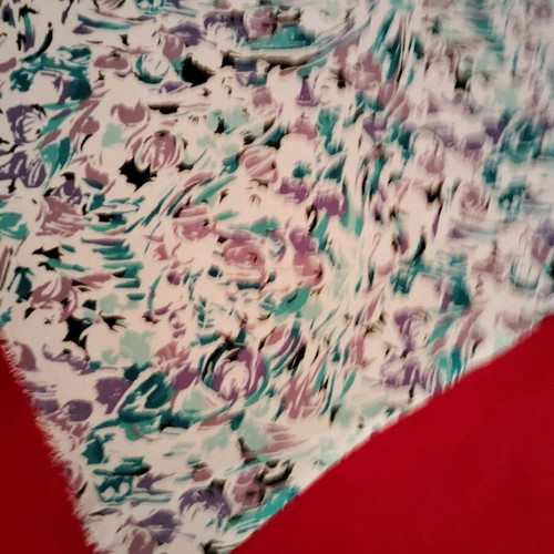 Thin airy fabric new 2.15x1.15 with vibrant colors