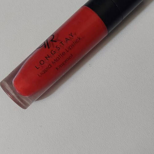 Golden Rose Longstay liquid matte lipstick no 17, no 14 and Seventeen long lasting lipstick