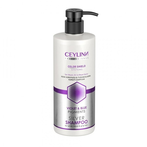 Ceylinn Silver shampoo 500 ml new for white, gray and blond hair