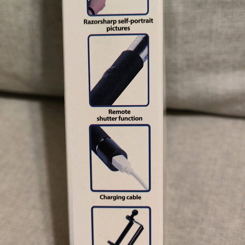 Selfie Stick with Bluetooth Shutter Konig new