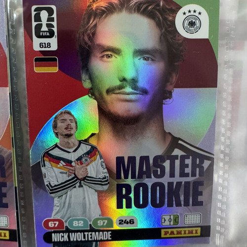 Panini Cards Master Rookie No 618 Nick Woltemade