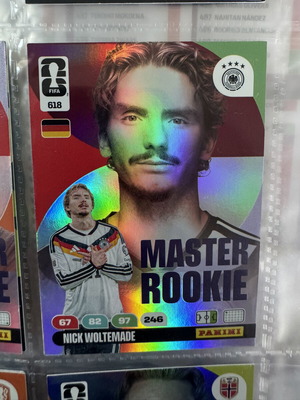 Panini Cards Master Rookie No 618 Nick Woltemade