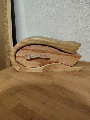 Decorative wooden drawer used
