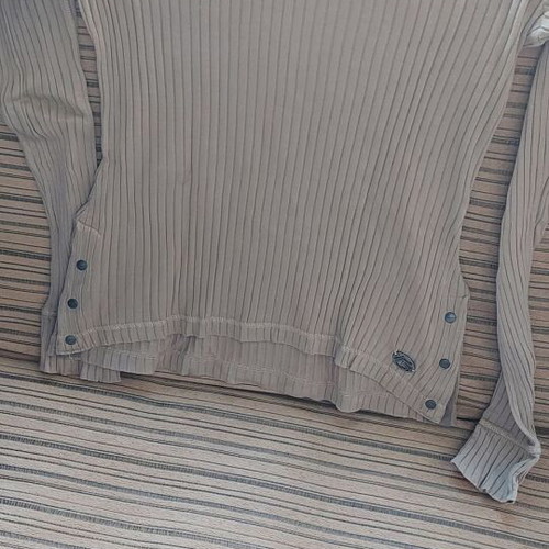 Freesoul cotton turtleneck used size S beige