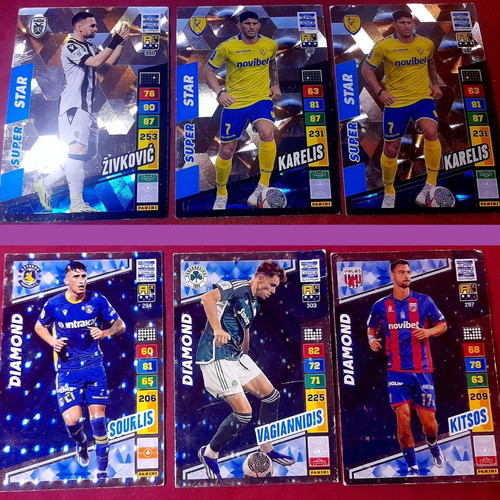 Panini Adrenalin XL FIFA 365 & Super League football cards, 139 pack