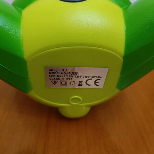 Children's frog table lamp new