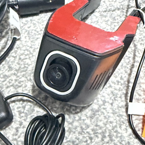 Dash Cam car camera with front and rear lenses