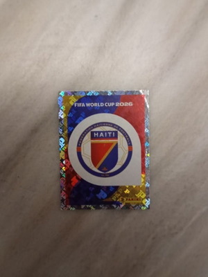 Haiti FIFA World Cup 2026 Panini sticker new