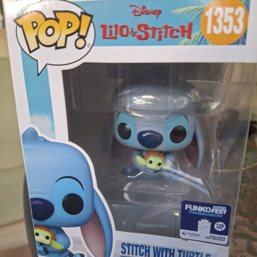 Funko Pop! Stitch with Turtle limited edition 120 pcs, new