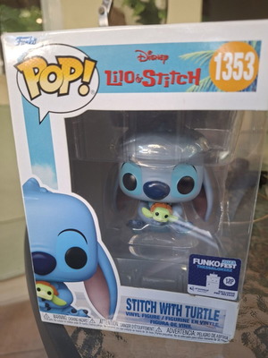 Funko Pop! Stitch with Turtle limited edition 120 pcs, new