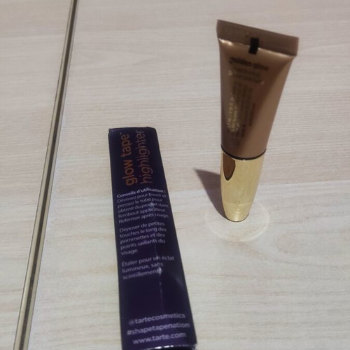 Tarte Glow Tape Highlighter Golden Glow 5.5ml new
