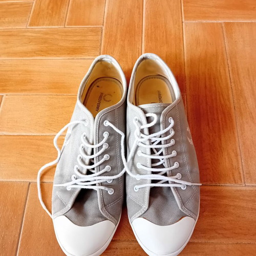 Fred Perry men's shoes used, gray size 45