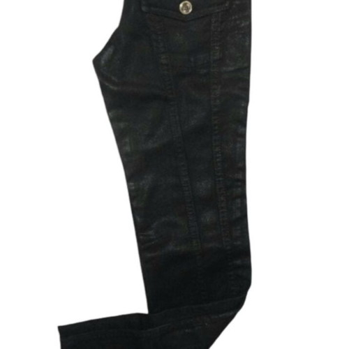 Gianfranco Ferre Waxed Back Zipper Jeans size 28 US 42 IT excellent condition
