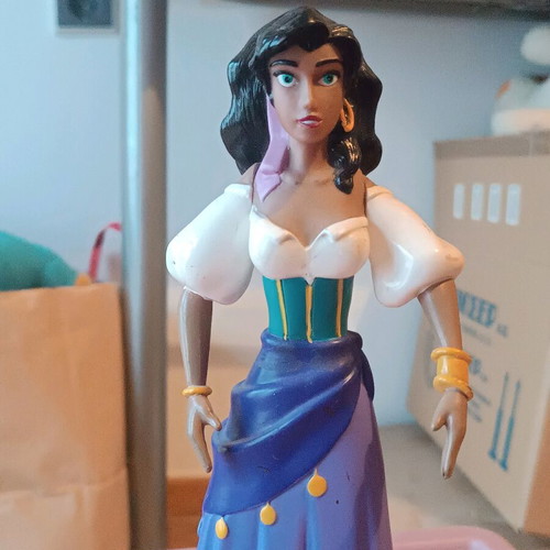 Esmeralda plastic doll used with minor imperfections