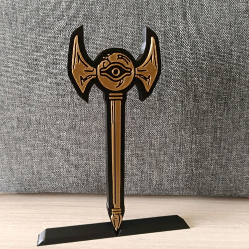Yu-Gi-Oh! Millennium Rod desk stand new, 3d printing