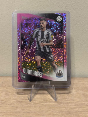 Topps UCC Flagship 2026 Bruno Guimaraes Newcastle Pink Sparkle new