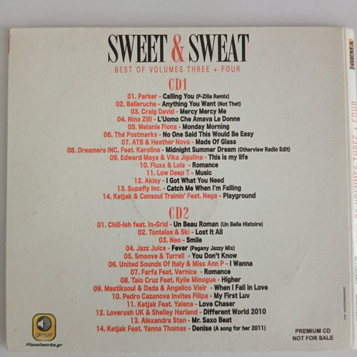 Sweet & Sweat 2 CD collection like new by Petros Kostopoulos