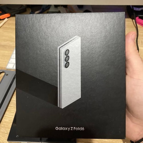 Samsung Galaxy Z Fold6 Dual SIM 12GB RAM 256GB smartphone, silver