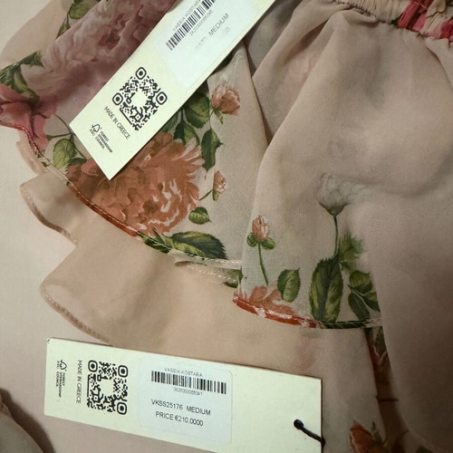 Vassia Kostara Pink Romance Set New, Size Medium