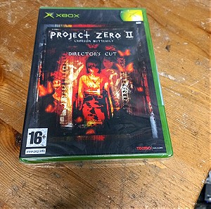Project zero 2 directors cut xbox game