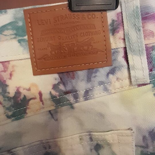 Levi's denim shorts, multicolor, size M