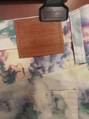 Levi's denim shorts, multicolor, size M