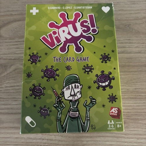 Virus! card game by AS Company, 70 cards