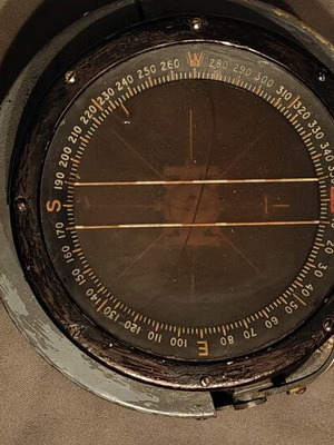 RAF War II Compass Type P11 used, rare WWII collectible